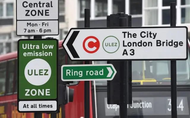 ULEZ sign