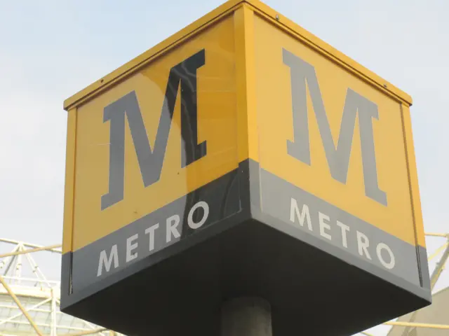 Metro sign