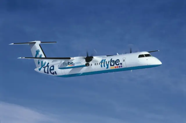 Flybe Bombardier Dash Q400 aircraft