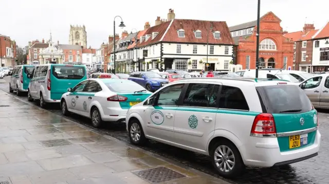 Taxis in Beverley