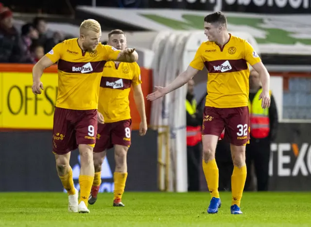 Motherwell levelled through Jake Hastie at Pittodrie