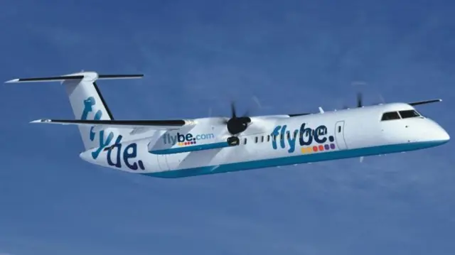 Flybe aeroplane