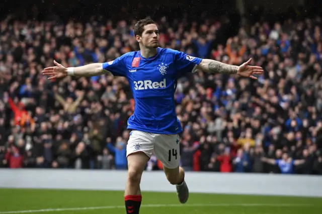 Ryan Kent was on target when Rangers beat Hearts 3-1 at Ibrox earlier this season