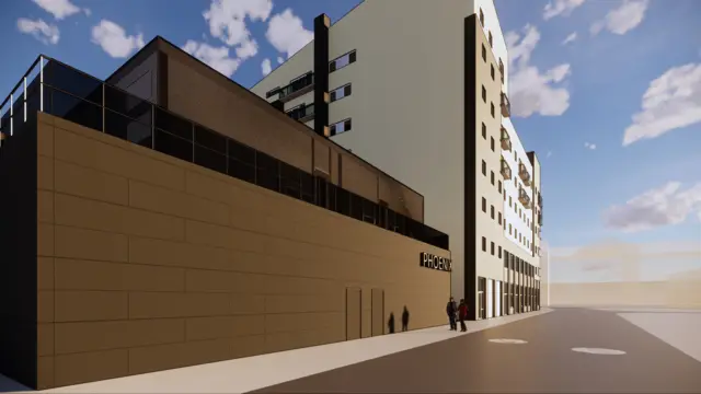 Artist impression of Phoenix Cinema and Art Centre