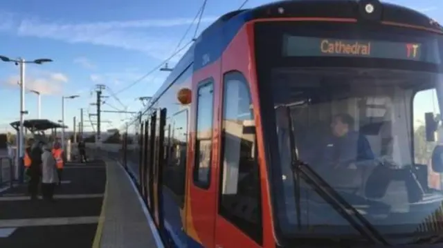 Sheffield-Rotherham tram-train