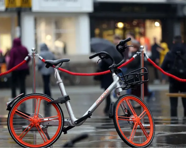 Mobike in Newcastle