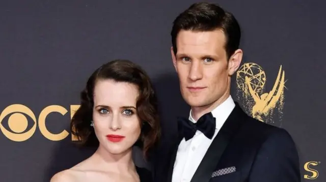 Claire Foy and Matt Smith