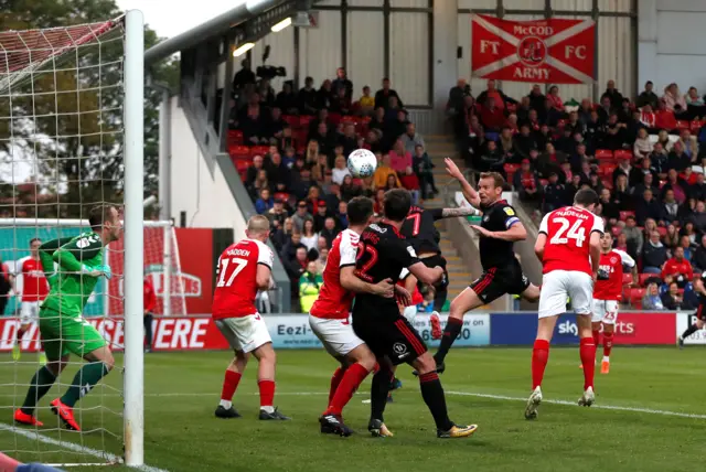 Fleetwood v Sunderland