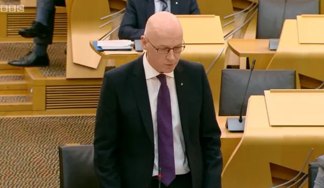 Education Secretary John Swinney