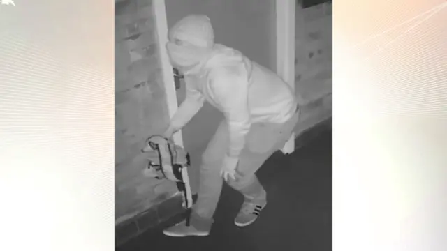 CCTV from Norton burglary