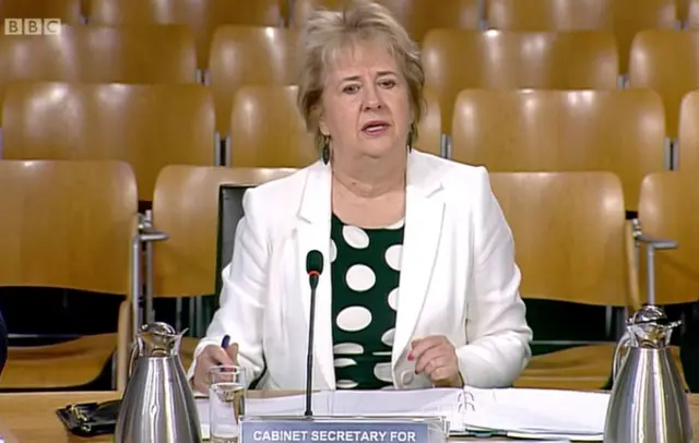 Environment Secretary Roseanna Cunningham