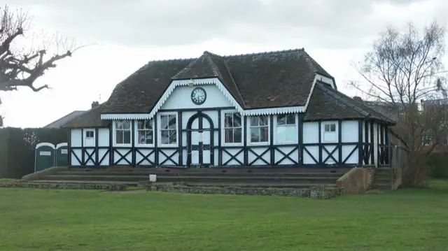 The pavilion