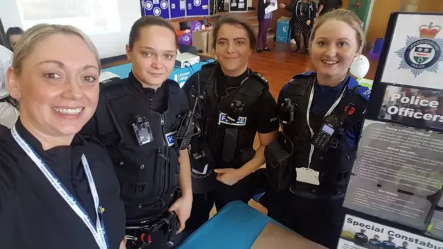 Female police offiers