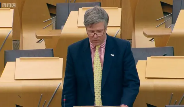 Rural Economy and Connectivity Committee convener Edward Mountain