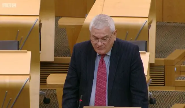 Lib Dem MSP Mike Rumbles