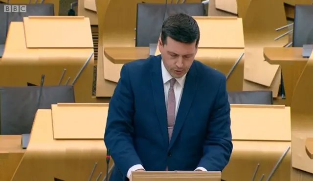 Business Minister Jamie Hepburn