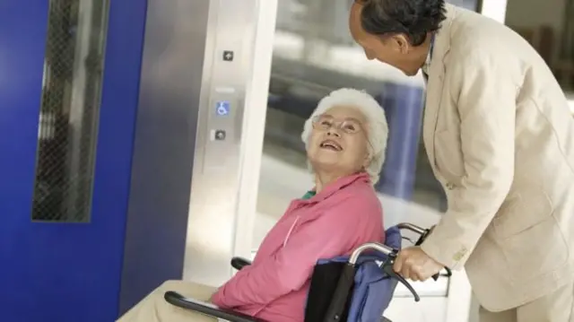 Disabled passenger
