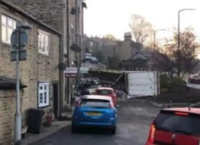 Lorry crash