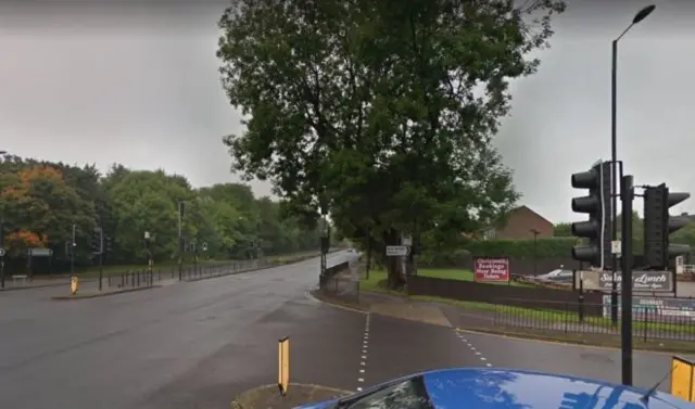 scene of crash