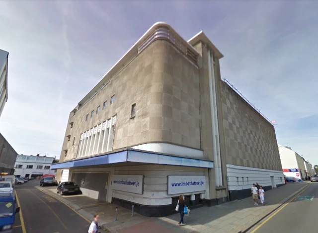 The former Odeon Cinema on the corner of Bath Street, St Helier