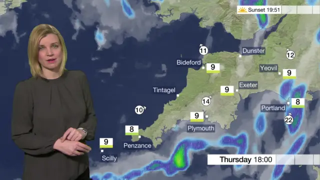 Weather map