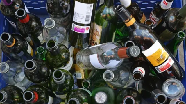 Empty bottles