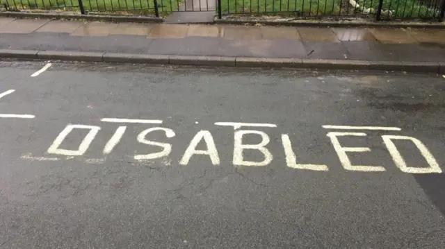 Disabled bay