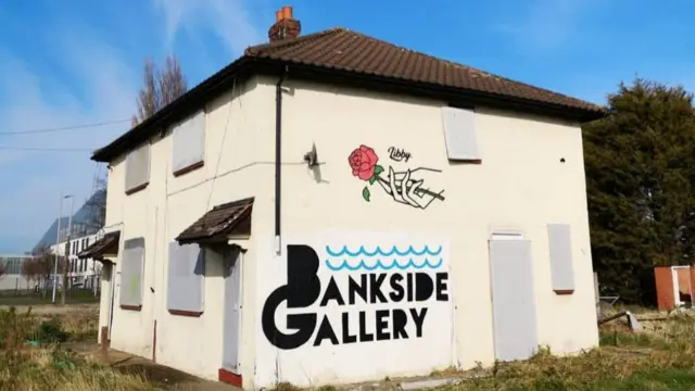 Graffiti tribute to Libby Squire