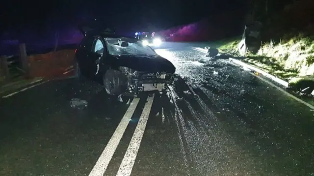 Hathersage crash