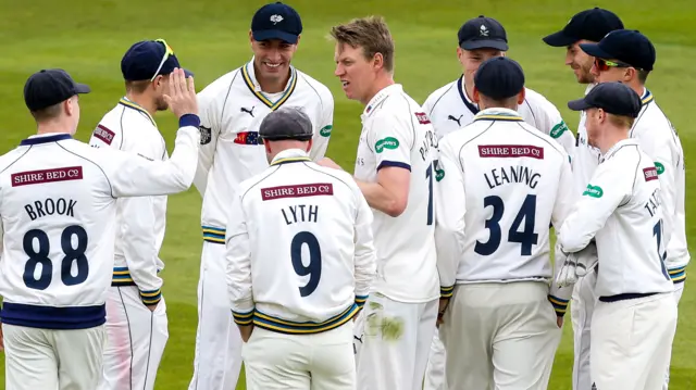 Yorkshire celebrate