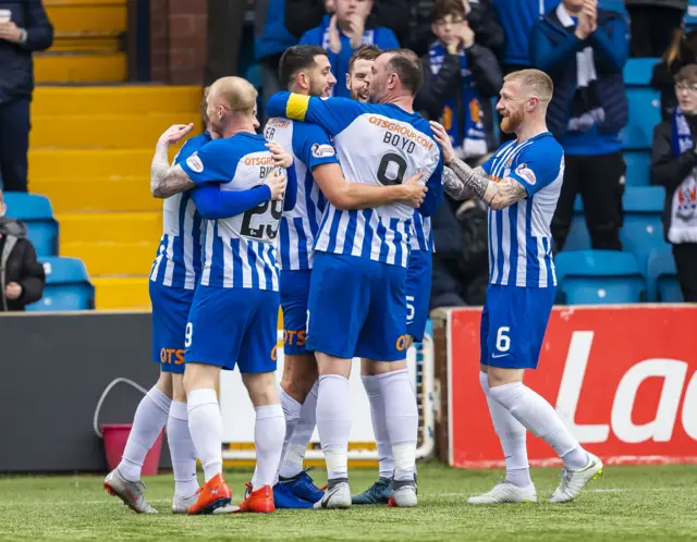 Killie celebrate