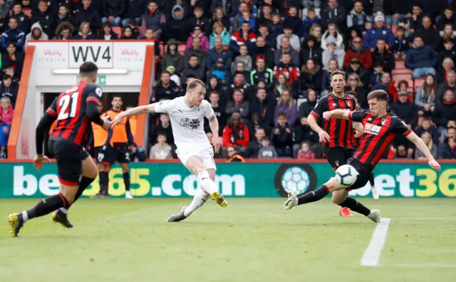 Ashley Barnes slots home