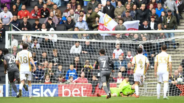 John Akinde scores for Lincoln