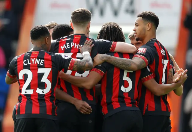 Bournemouth celebrate