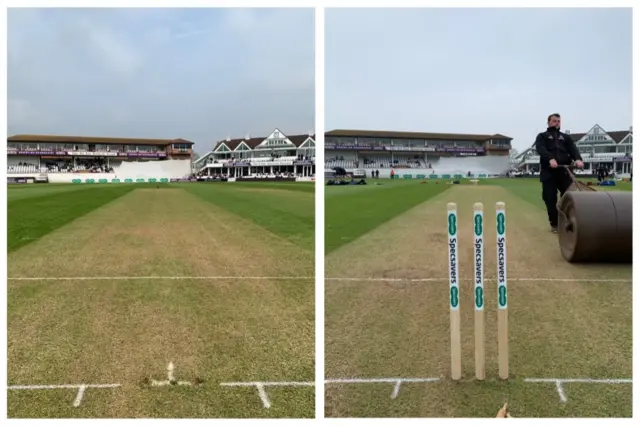 Pitch at Taunton