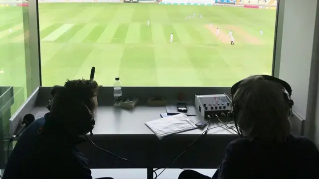 BBC Sport commentary box