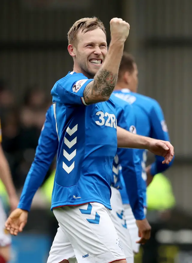 Rangers midfielder Scott Arfield