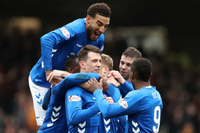 Rangers celebrate