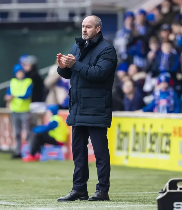 Kilmarnock manager Steve Clarke