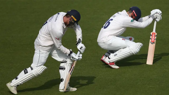 Tom Westley and Sir Alastair Cook