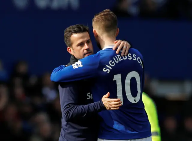 Marco Silva and Gylfi Sigurdsson