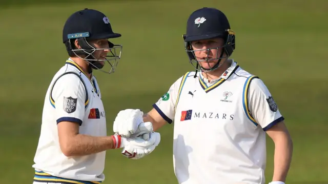 Joe Root and Gary Ballance