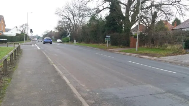 A38 near Barley Mow Lane