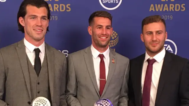 Herbie Kane, John Marquis and Matty Blair