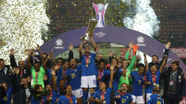 Brazil lift the Women's Copa America