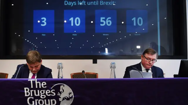 Countdown clock to Brexit