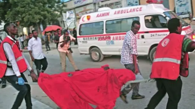 Aamin ambulances often rush to the scene of an attack to help the injured