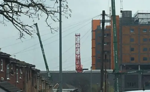 Crane collapse