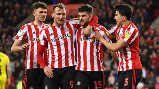 Sunderland celebrate