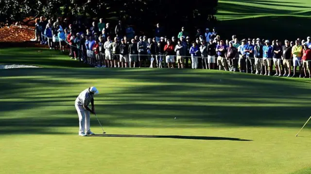 First hole at Augusta